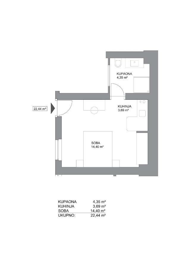 Zagreb Centre Apartments Luaran gambar